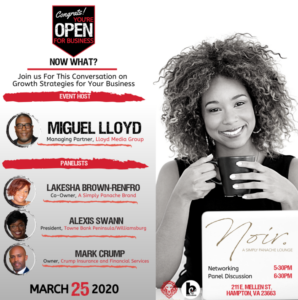 Event: Congrats! You’re Open for Business. Now What?